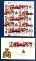1998 - Kanadische Berittene Polizei Bogen + Block **