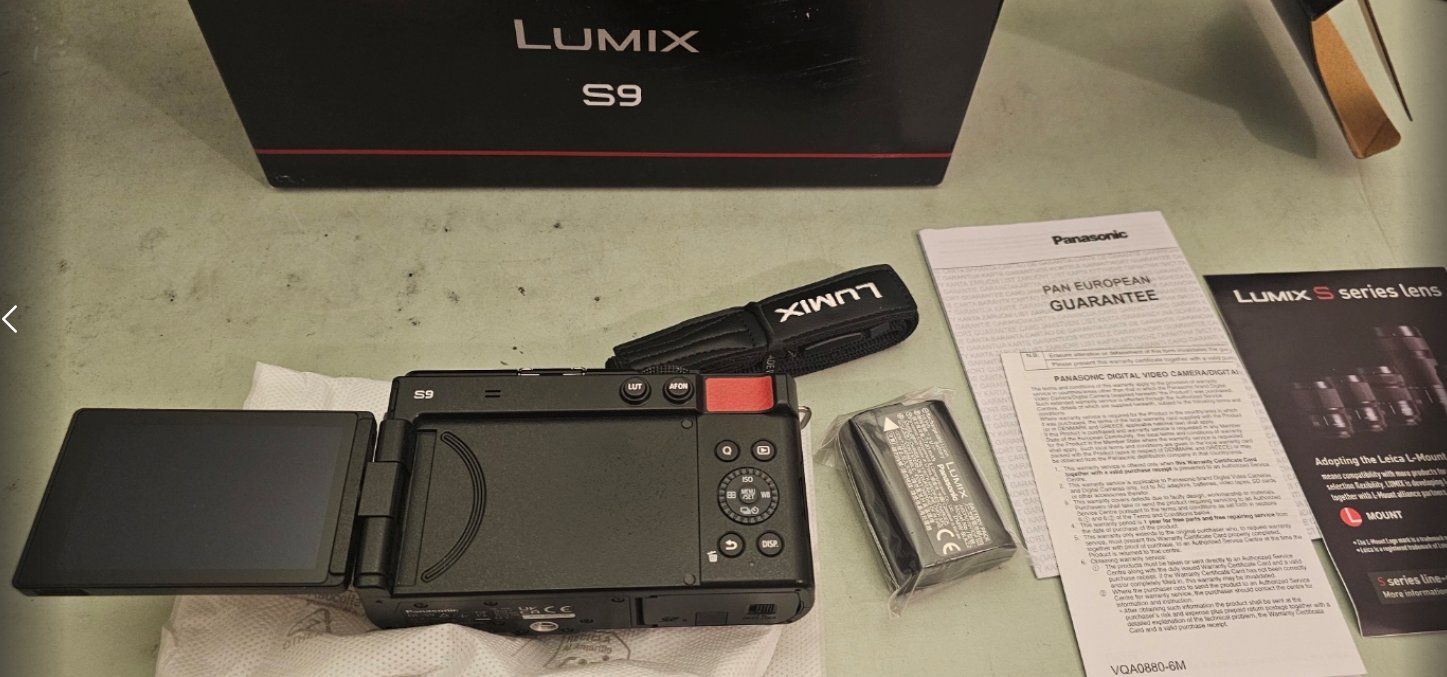Panasonic Fotocamera: Panasonic Lumix S9 neu – Nuovo e nell'imballaggio originale da Geneve venduto da T36 1