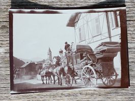 Altes Photo / Julier Postkutsche ca. 1900