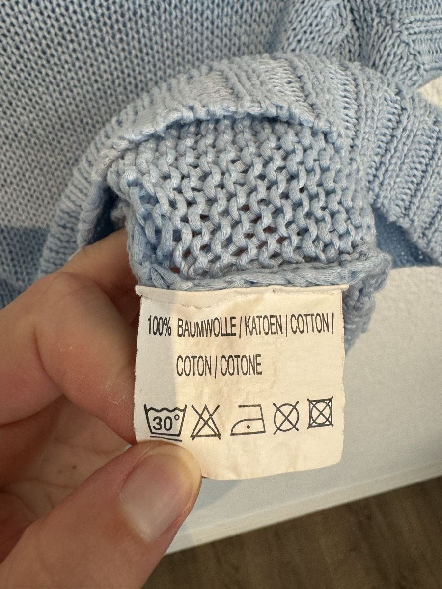 Tops: Helline Set (Top + Cardigan) hellblau Gr. 36 / S – Gebraucht aus Fislisbach von KolibriSecondhand 4