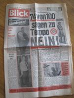 BLICK  Nr 3 vom 5. Jan 1972 Zeitung  für Jahrgang Geschenk