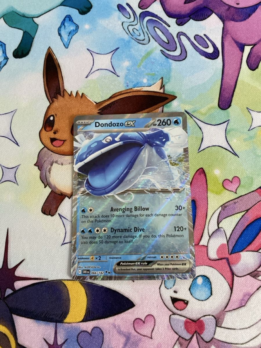 Pokémon Carte collezionabili: Pokemon Dondozo ex 066/182 DRI – Usato da Grindelwald venduto da TSG-G-Town