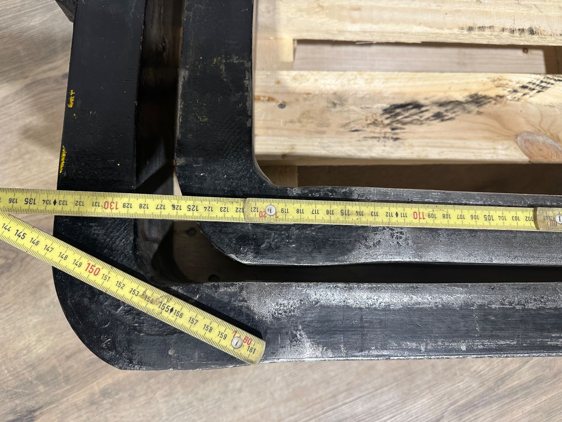 Outils pour chargeurs frontaux: Gabelzinken Palettengabeln – D'occasion à Bettwiesen par chili1 3