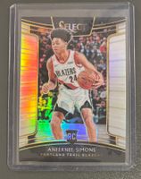 NBA Anfernee Simon 2018 Select Silver Prizm Parallel Rookie
