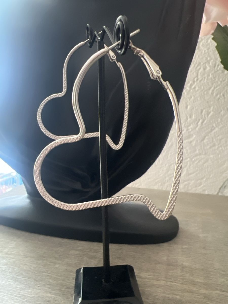 Orecchini pendenti & Orecchini a lobo: Elegante Ohrringe Herzform – Nuovo e nell'imballaggio originale da Seon venduto da Sunny-Schmuck78 1