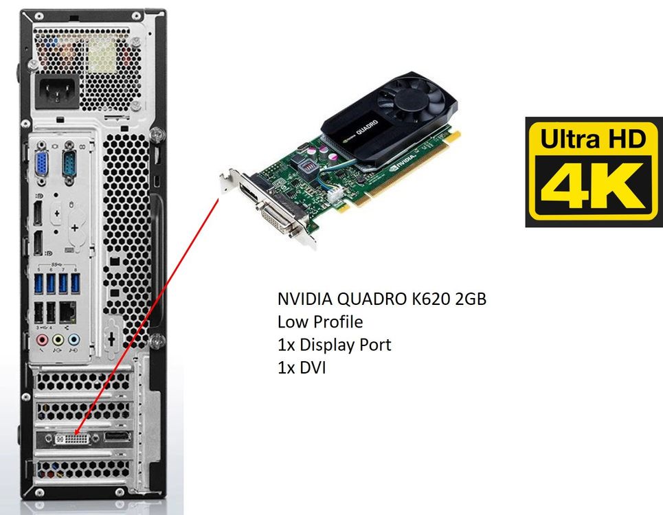 Lenovo P320 PC 32GB 512GB SSD 1TB WLAN K620 CAD Thinkstation (Gebraucht ...