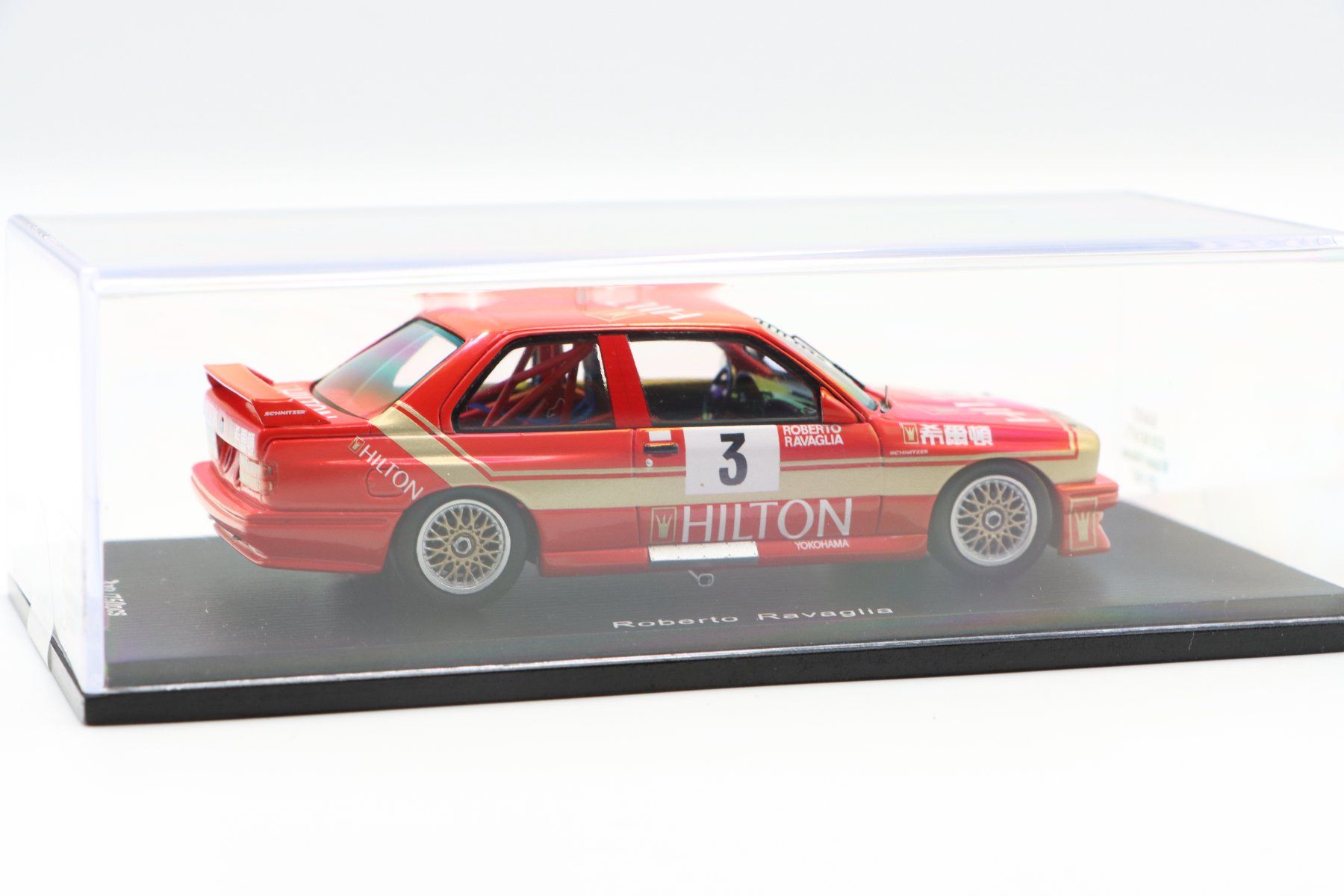 BMW Modellini d'auto: BMW M3 E30 Winner Macau GP 1987 1:43 Spark – Nuovo e nell'imballaggio originale da Bühl b.Aarberg venduto da modelldiecast 8