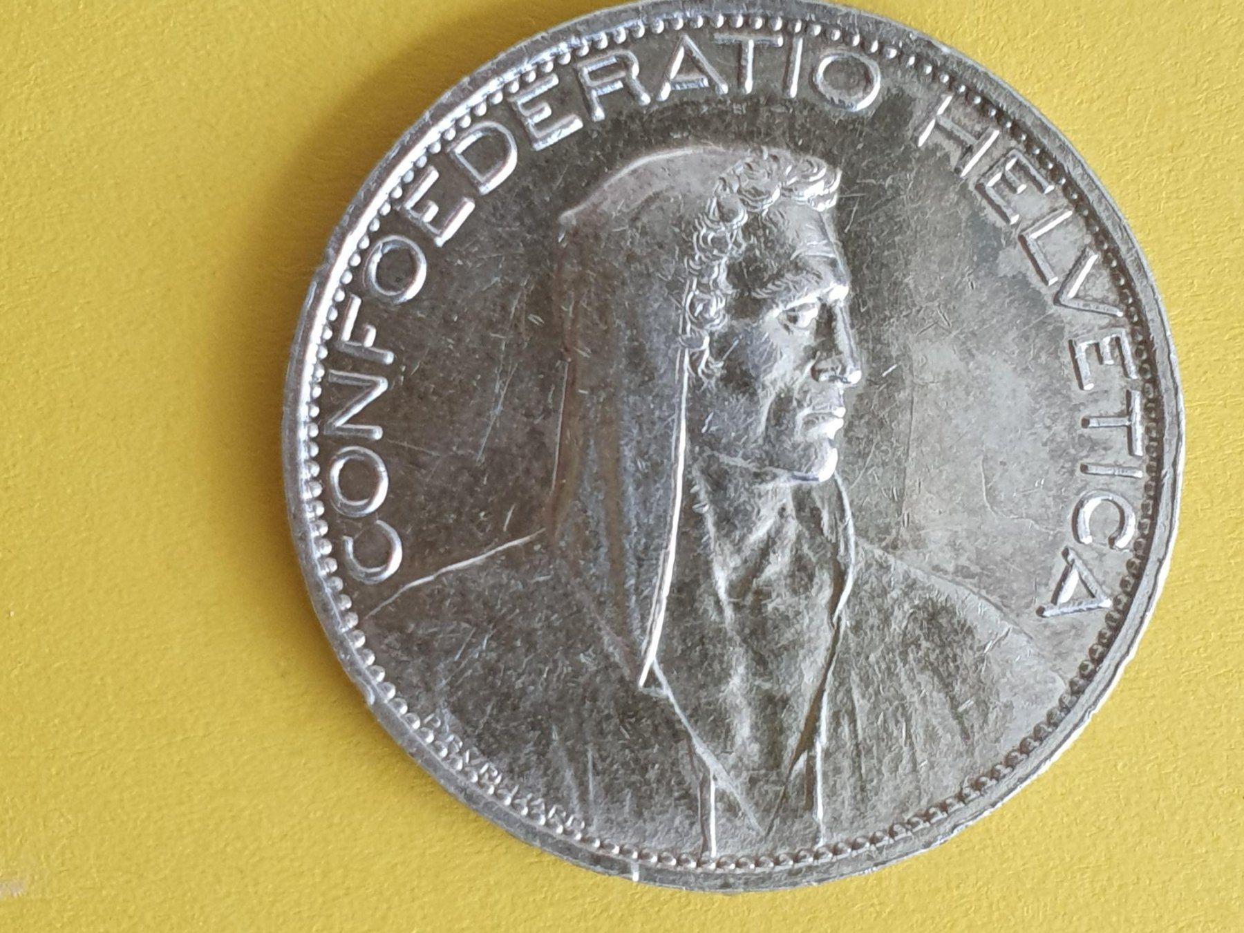 Toutes les monnaies: 5 FRANKEN 1925 Super  ( Poste A+ ) – D'occasion à luzern par Jrouge 1