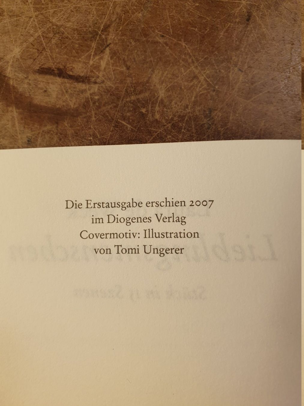 Libri: Lieblingsmenschen - Laura De Weck – Usato da Zürich venduto da loosebone 5