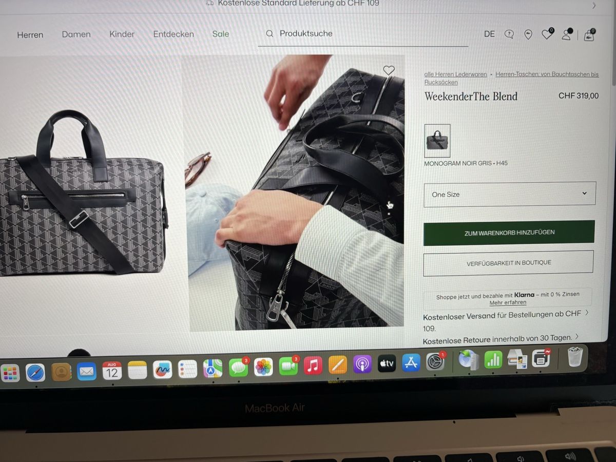 Lacoste Taschen: LACOSTE Weekender the Blend NEU – Neu und originalverpackt aus Fehren von Frischki 1