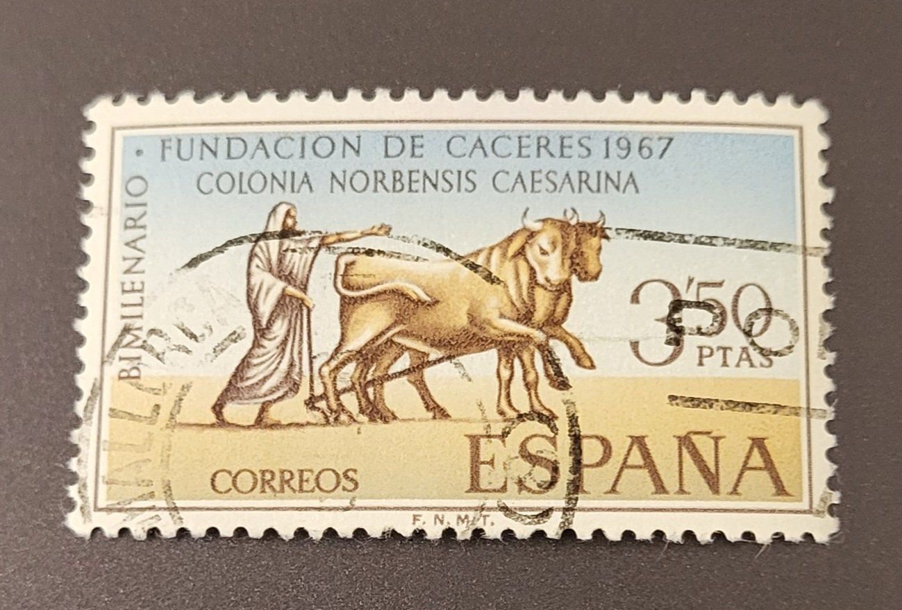 Tutti i francobolli: Spanien tiere alte briefmarke – Usato da St Gallen venduto da Stampsalshobby