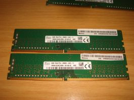 2 Stück 8gb ddr4 2666. Details siehe Bildern.