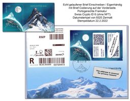 Swiss Crypto ID 6 (ohne NFT) auf R-Brief 22.2.2022 Zermatt