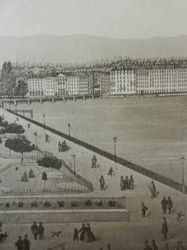Incisioni: Genève Genf Stahlstich – Usato da Risch venduto da Rischli15 6