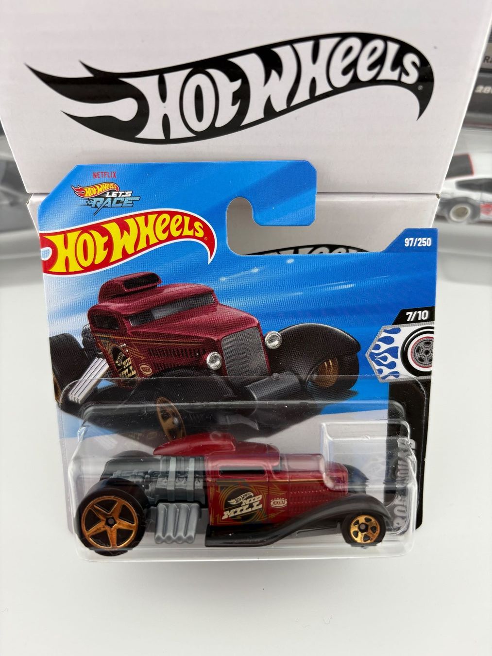 Hot Wheels Modellini d'auto: Hot Wheels Mid Mill Rod Squad - 2025 - 97/250 – Nuovo e nell'imballaggio originale da Flawil venduto da HeisseReifen 1