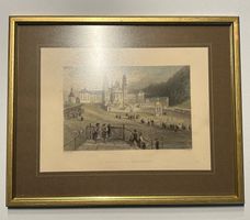 Stich Bild Kloster von Einsiedeln