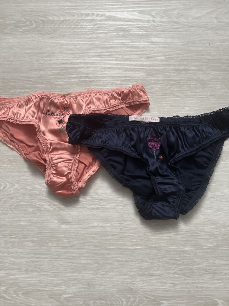 Altra biancheria intima: Stella McCartney Slips aus Seide, Gr. M – Nuovo (secondo la descrizione) da Derendingen venduto da CaMiPa5 3