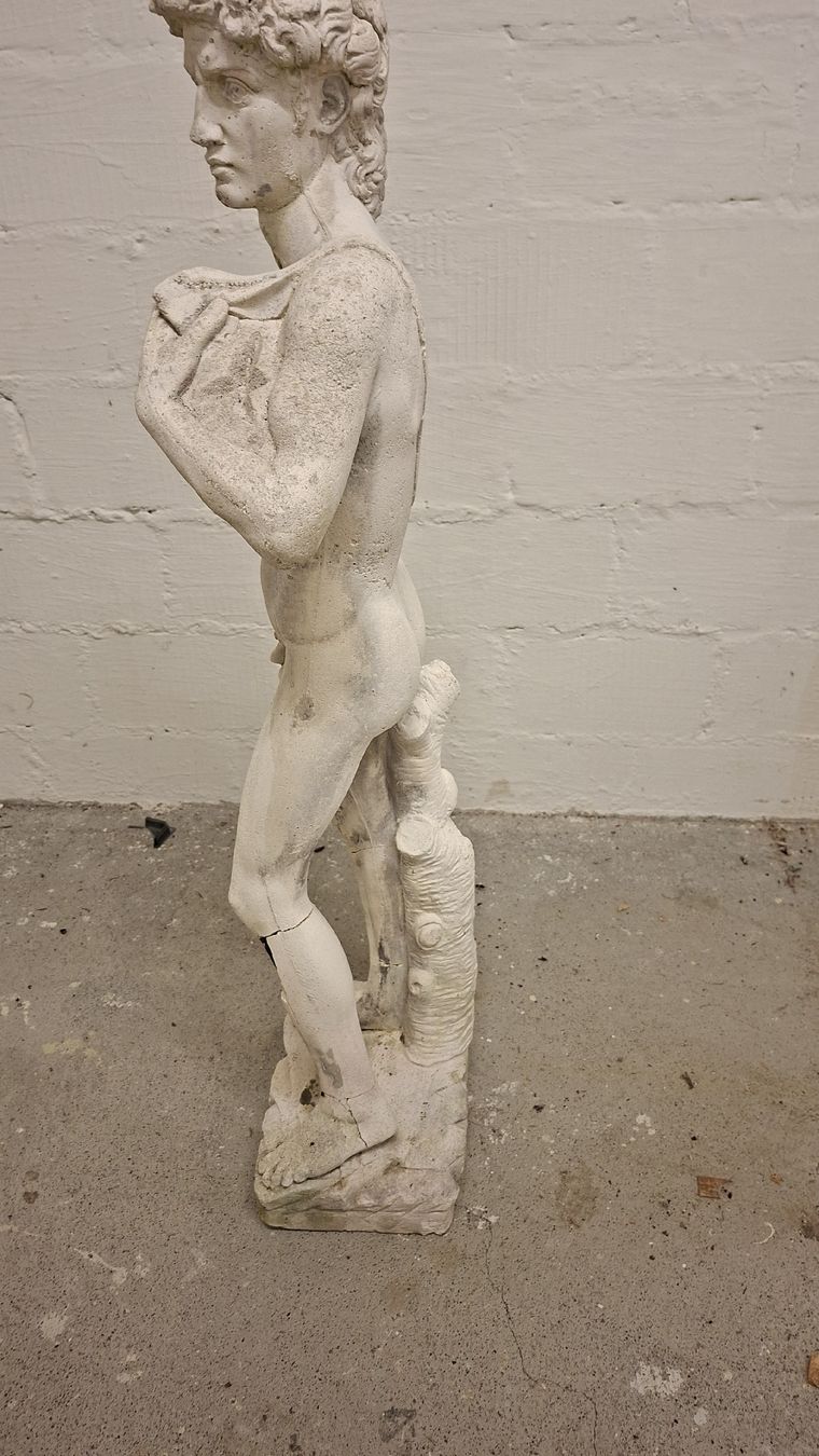 Tutte le decorazioni: Antiker Dävid von Michelangelo Figur, steinguss, gartenfigur – Usato da Adliswil venduto da daw_f26j 2