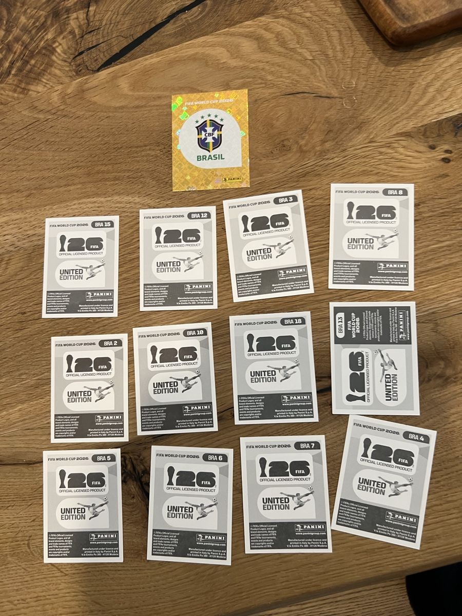 Panini Carte collezionabili: Panini Sticker WM 2026 BRA auch Tausch – Nuovo (secondo la descrizione) da Dornach venduto da SO1 1