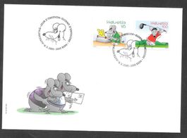 FDC Serie 1158 - 1159 Comics Uli Stein Maus ET Bern 8.3.2005