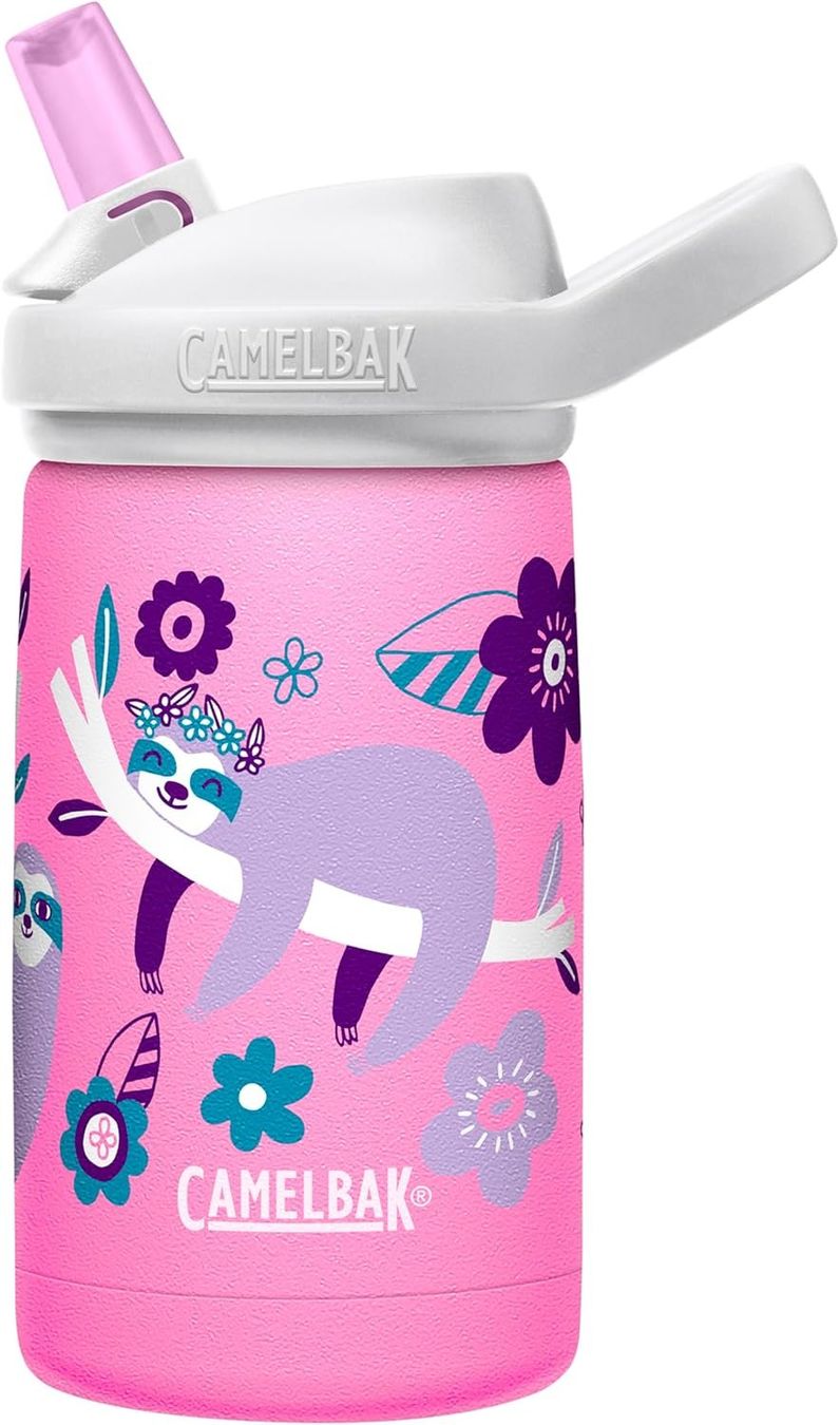 Camelbak Trinkflaschen & Thermosflaschen: CamelBak Eddy+ Kids Bite Edelstahl-Isolierflasche mit Strohh – Neu und originalverpackt aus Genève von Pandi_Panda