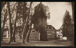 Zofingen, Ortspartie an einem Platz mit 