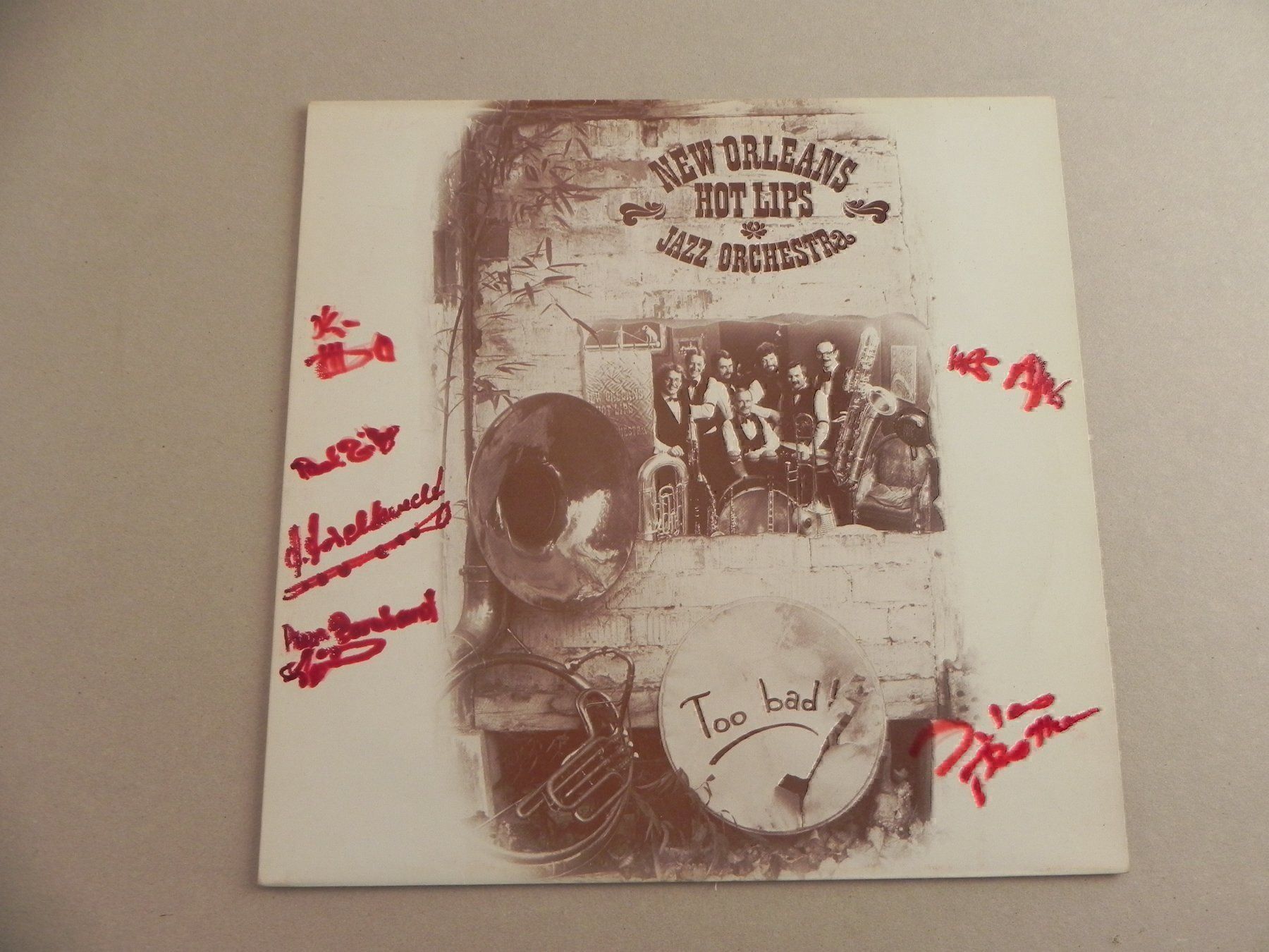 Dischi in vinile: LP CH Jazz Orchestre Hot Lips Autogramm – Usato da Siebnen venduto da krimsie