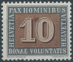 1945 - PAX - Abart - postfrisch **