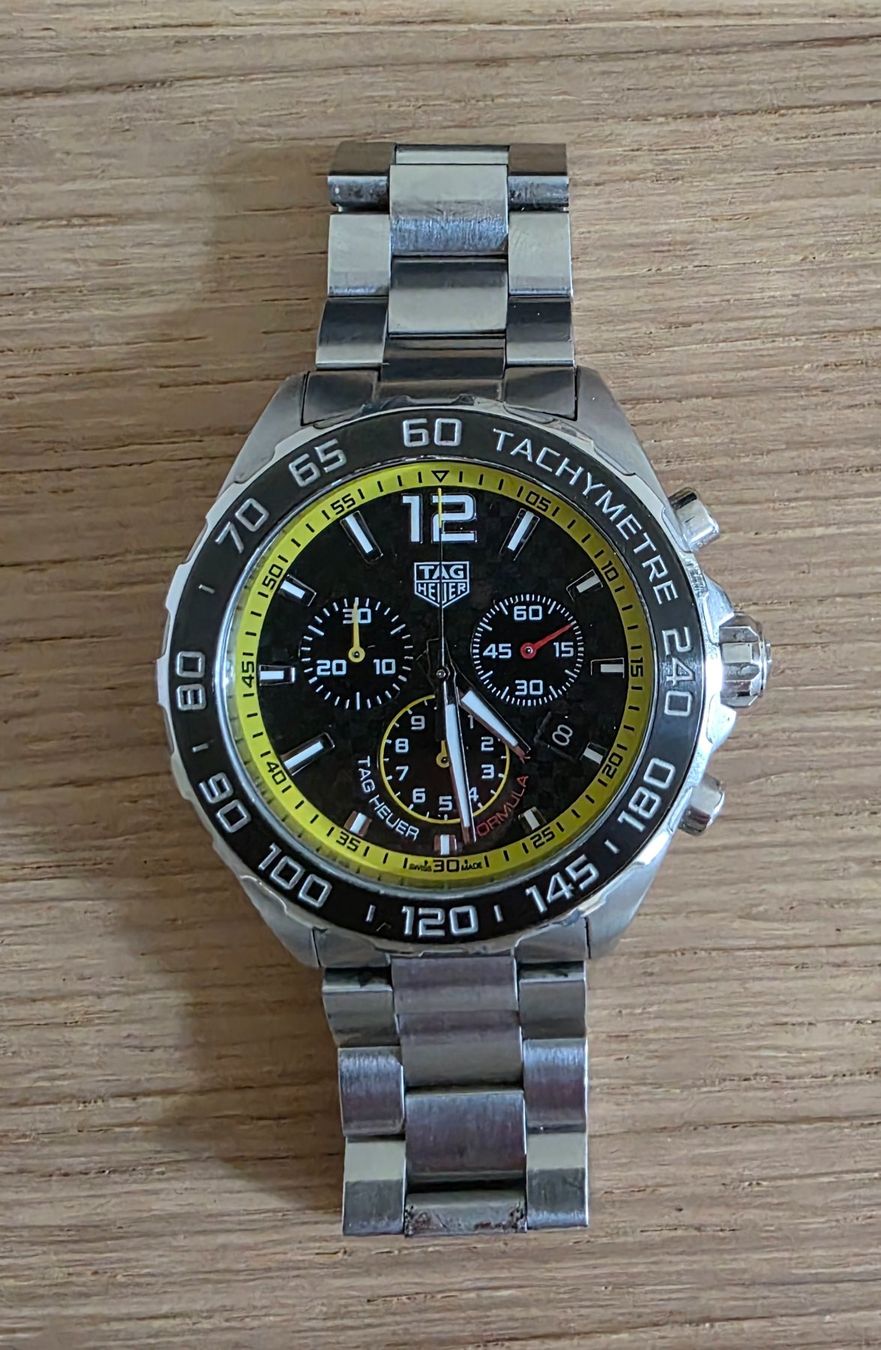 Tag Heuer Uhren: Tag Heuer Formula 1 Chrono CAZ101AC.BA0842 – Gebraucht aus Basel von das_mol1