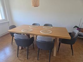 Esstisch Holz 100cmx200cm 