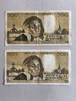 Billets de banque Français de 500francs