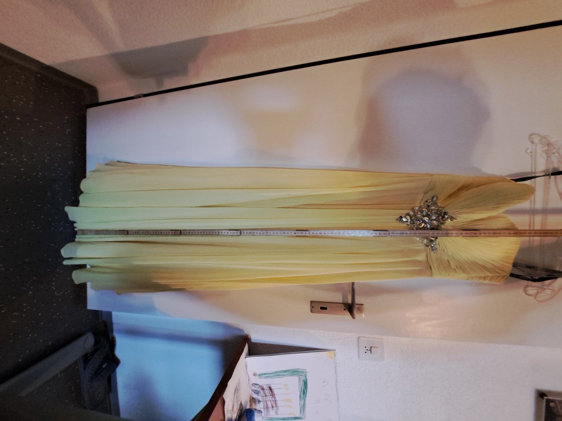 Vestiti: Abendkleid gelb trägerlos – Usato da Gossau SG venduto da claudiasg 8