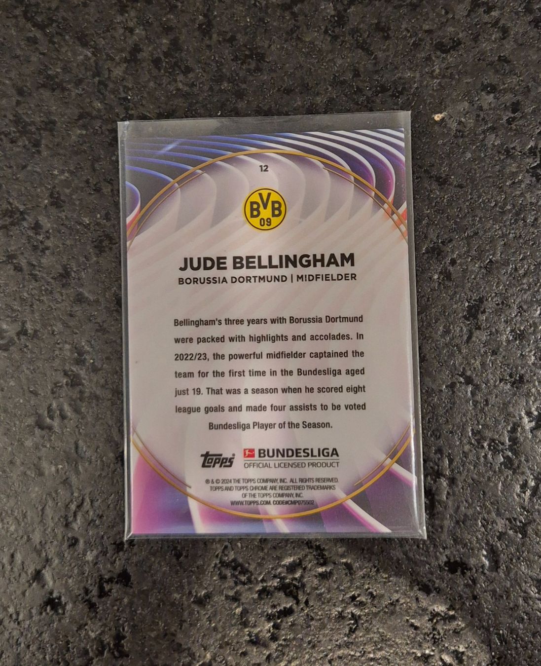 Topps Sammelbilder & Trading cards: Jude Bellingham - Dortmund - Topps – Neu (gemäss Beschreibung) aus Burg AG von Danoe 1