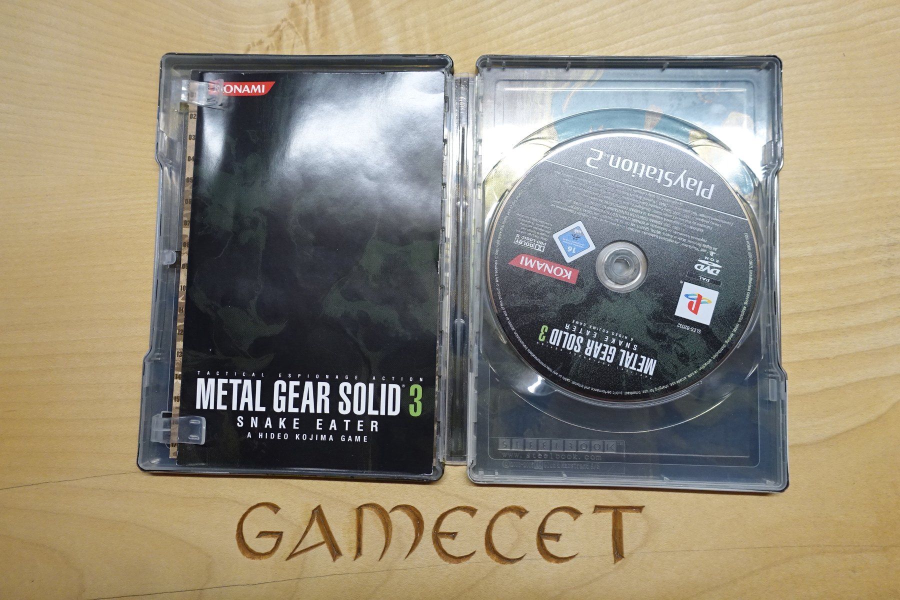 Sony Giochi: Metal Gear Solid 3: Snake Eater (Steelbook Version) – Usato da Steinach venduto da Gamecet 4