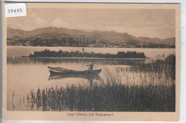 Zürichsee - Insel Ufenau mit Rapperswil - Ruderboot