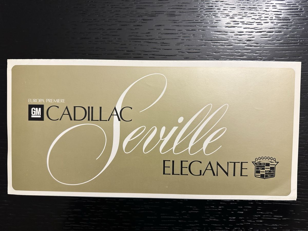 Cadillac Documenti: Prospekt vom Cadillac Seville – Usato da Bern venduto da 3636-agb
