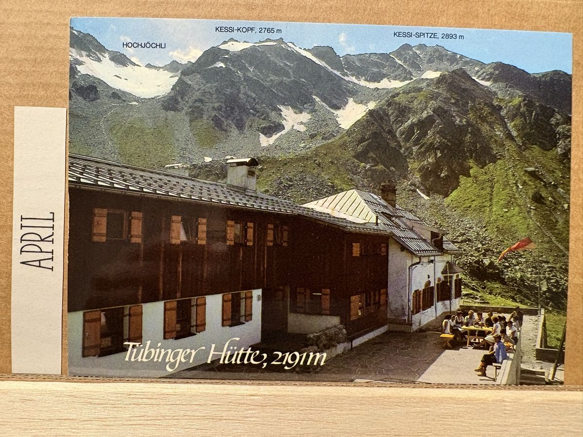 Cartoline postali: AK von Silvretta / Tübinger Hütte – Usato da Rümlang venduto da Kartenpost1