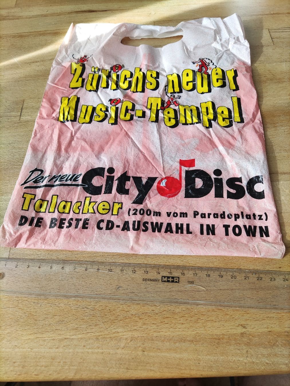 Borse: sac plastique vintage City Disc – Usato da Châtel St Denis venduto da Magil71 2