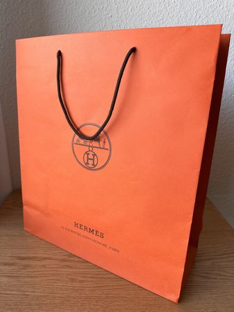 Original Hermès shopping paper bag