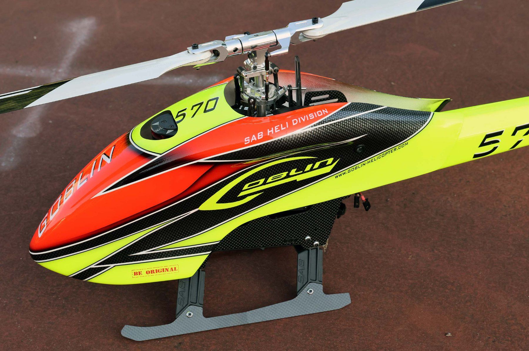 SAB Modellismo RC: Gebauter Goblin 570 Helikopter – Usato da Frick venduto da TOMAPO 7