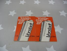 2 alte Schreibblöcke Schreiblock Vorstadt Vintage