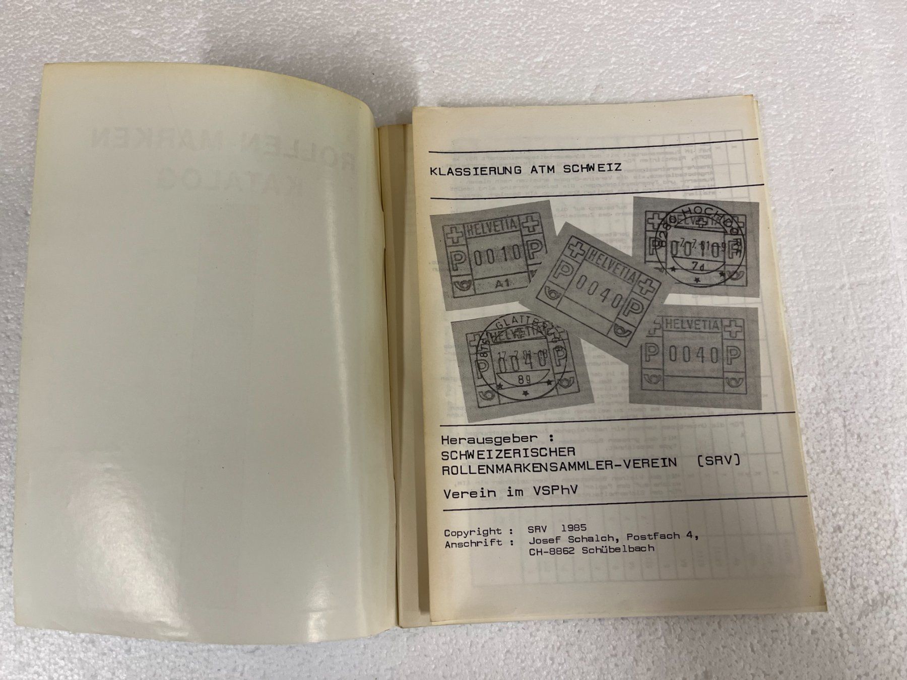 Tutti i francobolli: Rollmarken-Katalog Spezial ab 1936 – Usato da Mumpf venduto da dadaboygugulini 2