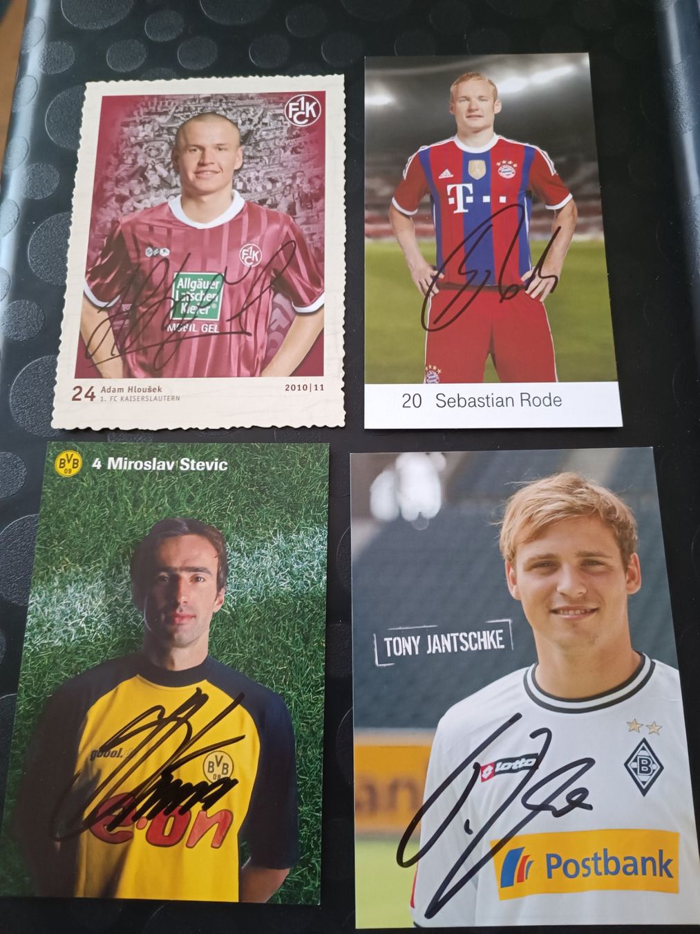 Autographes: Bundesliga - Handsigniert - 4er Set – D'occasion à Menziken par Artographs