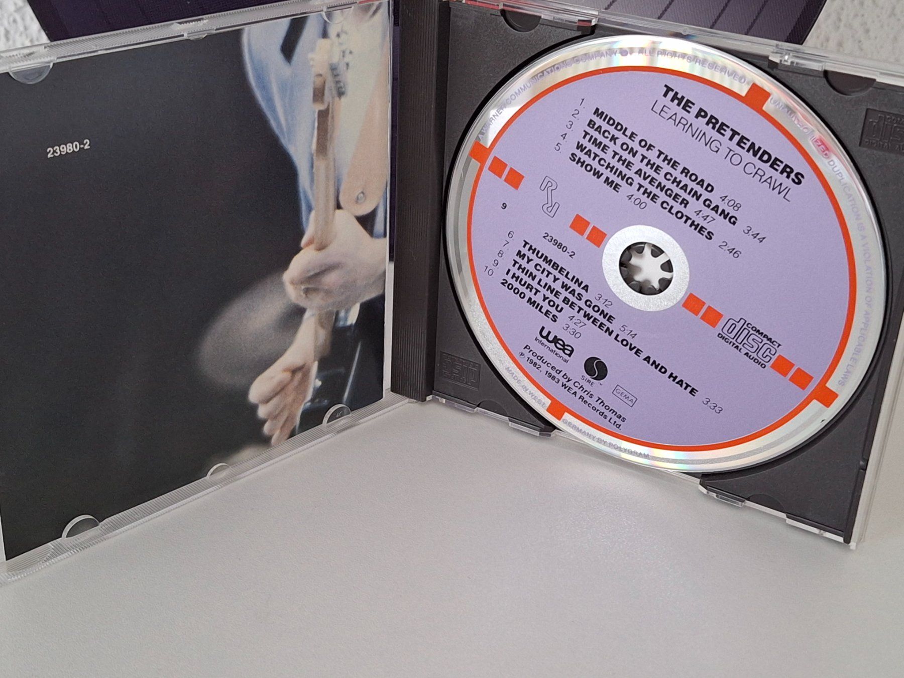 CD: CD The Pretenders - Learning to Crawl – Usato da Aarberg venduto da Jackup1 2