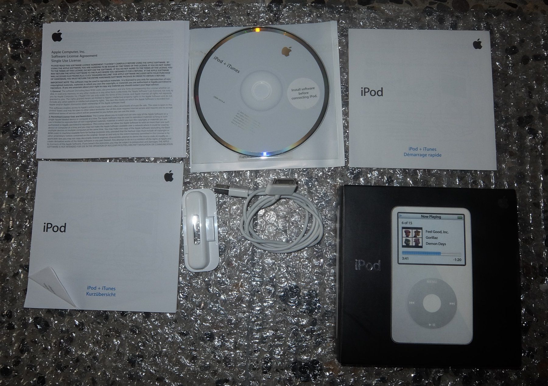 Apple Tragbarer Mediaplayer: Apple iPod, 30 GB Model A1136 WHITE – Gebraucht aus Basel von Elektronik_Markt 5