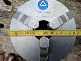 Drehbank Dreibacken-Futter 160mm, Innen- und Aussen- Backen