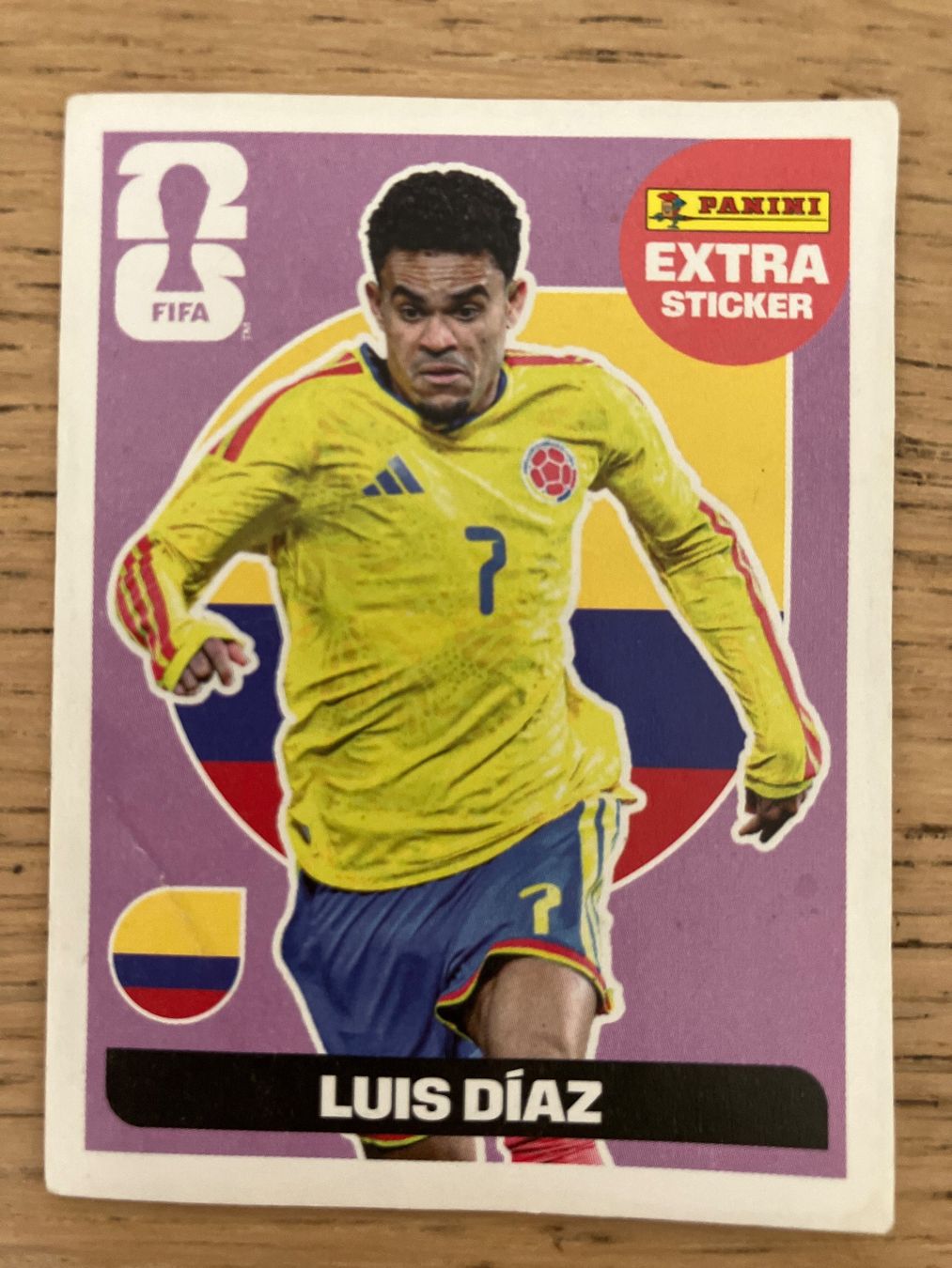 Panini Carte collezionabili: Panini FIFA Sticker Luis Díaz – Usato da Zürich venduto da gonzito