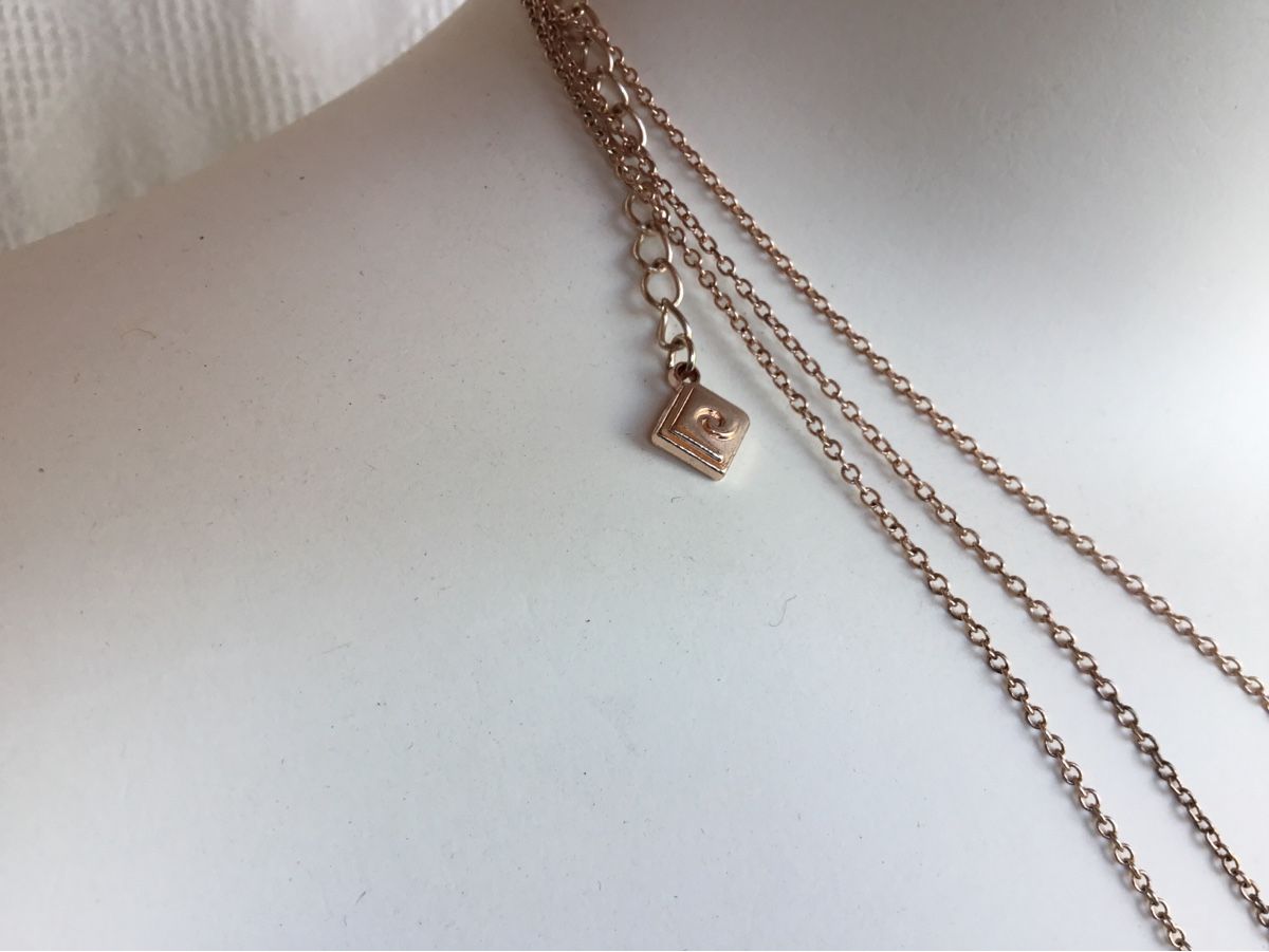 Catenine: Ältere Modeschmuck Kette – Usato da St. Gallen venduto da chamilla 3