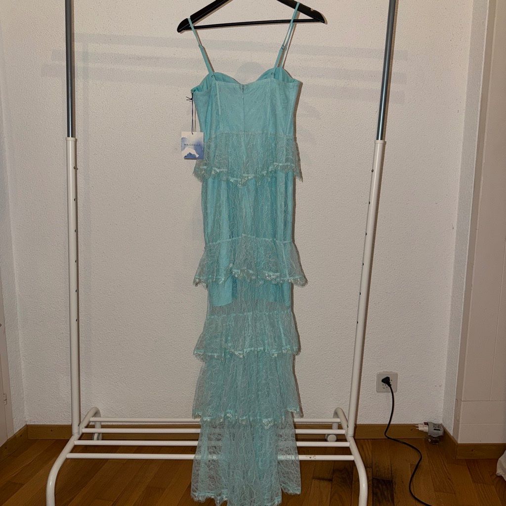 Vestiti: Kleid Majorelle hellblau Grösse S neu – Nuovo (secondo la descrizione) da Arth venduto da cod_f8r9 2
