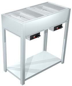 Griglie: Showroom, BBQ ONE-Q modular double module en inox 304 – Nuovo e nell'imballaggio originale da Vuarrens venduto da Adine0